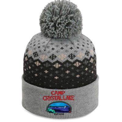 Camp Crystal Lake The Baniff Cuffed Pom Beanie