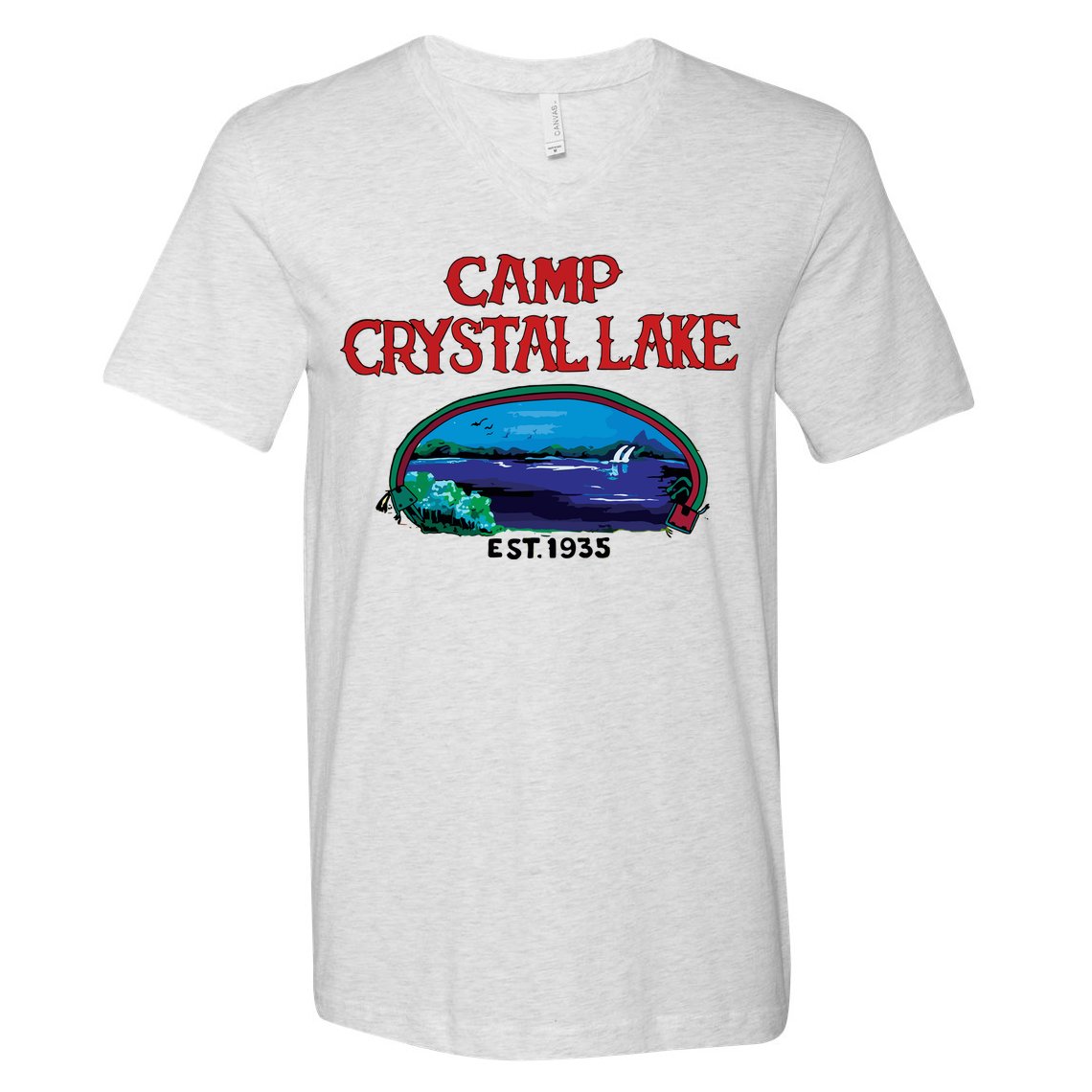 Camp Crystal Lake V-Neck T-Shirt