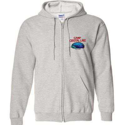 Camp Crystal Lake Full Zip Hoodie