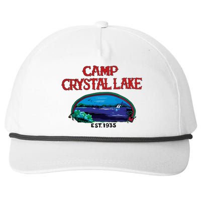 Camp Crystal Lake Snapback Five-Panel Rope Hat