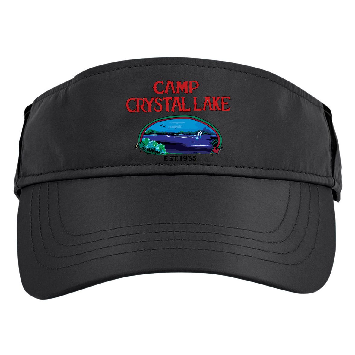 Camp Crystal Lake Adult Drive Performance Visor