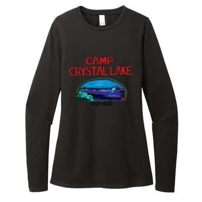 Camp Crystal Lake Womens CVC Long Sleeve Shirt