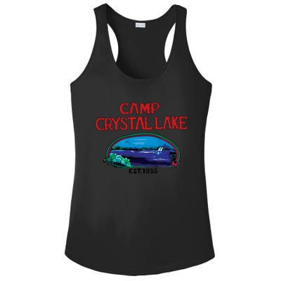 Camp Crystal Lake Ladies PosiCharge Competitor Racerback Tank