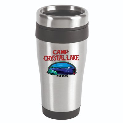 Camp Crystal Lake 16oz Travel Tumbler
