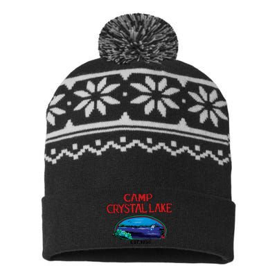 Camp Crystal Lake USA-Made Snowflake Beanie