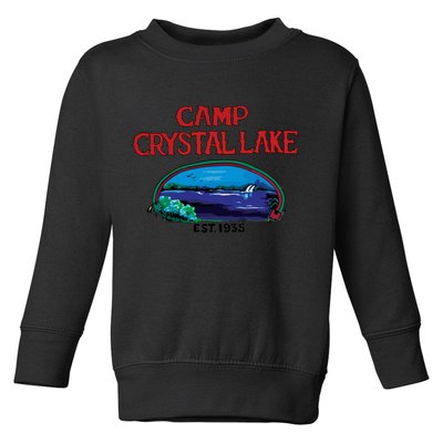 Camp Crystal Lake Toddler Sweatshirt