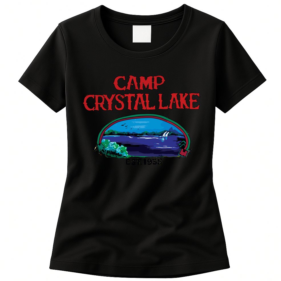 Camp Crystal Lake Womens T-Shirt