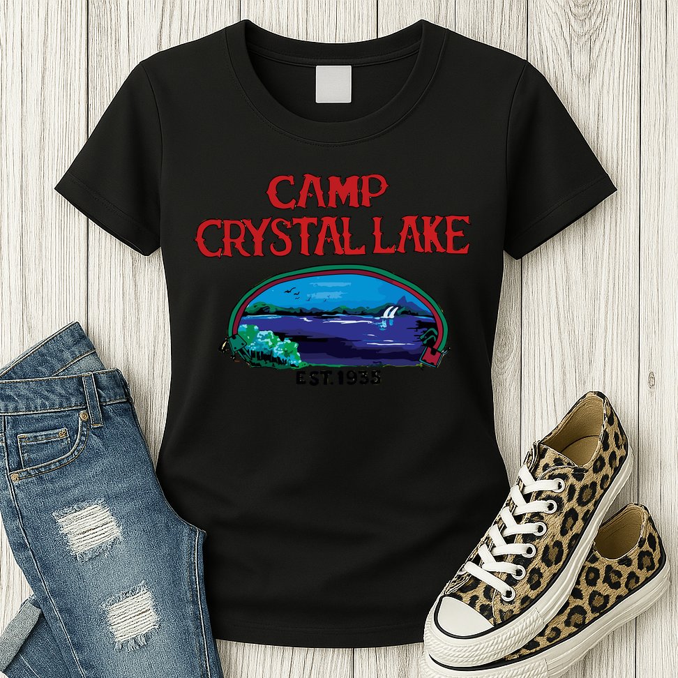 Camp Crystal Lake Womens T-Shirt
