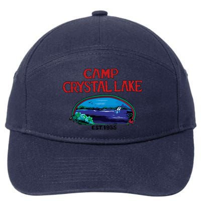 Camp Crystal Lake 7-Panel Snapback Hat