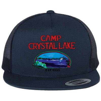 Camp Crystal Lake Flat Bill Trucker Hat