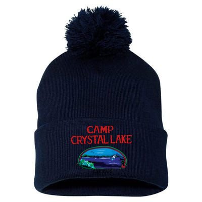 Camp Crystal Lake Pom Pom 12in Knit Beanie