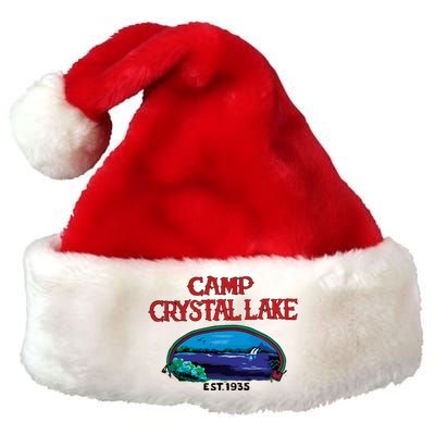 Camp Crystal Lake Premium Christmas Santa Hat