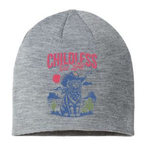 Childless Cat Lady Kamala Harris Cowboy Cat Sustainable Beanie