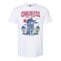 Childless Cat Lady Kamala Harris Cowboy Cat Softstyle CVC T-Shirt