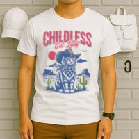 Childless Cat Lady Kamala Harris Cowboy Cat T-Shirt