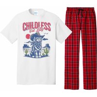 Childless Cat Lady Kamala Harris Cowboy Cat Pajama Set