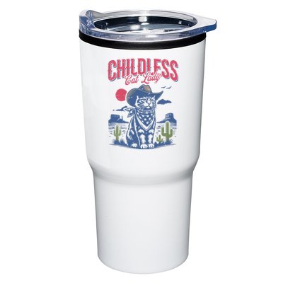 Childless Cat Lady Kamala Harris Cowboy Cat Tumbler
