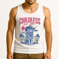 Childless Cat Lady Kamala Harris Cowboy Cat Tank Top