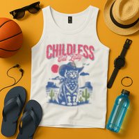 Childless Cat Lady Kamala Harris Cowboy Cat Tank Top
