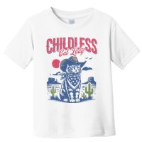 Childless Cat Lady Kamala Harris Cowboy Cat Toddler T-Shirt