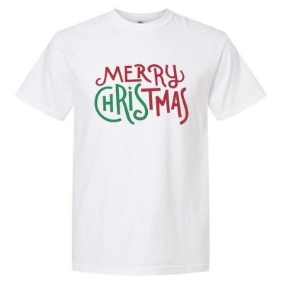 Candy Cane Lane Merry Christmas Long Sleeve Garment-Dyed Heavyweight T-Shirt