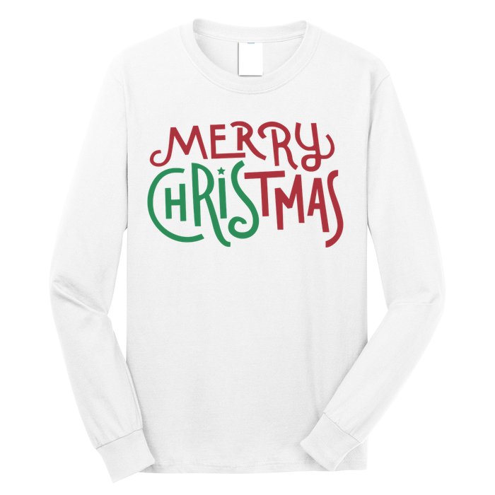 Candy Cane Lane Merry Christmas Long Sleeve Long Sleeve Shirt