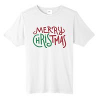 Candy Cane Lane Merry Christmas Long Sleeve Tall Fusion ChromaSoft Performance T-Shirt