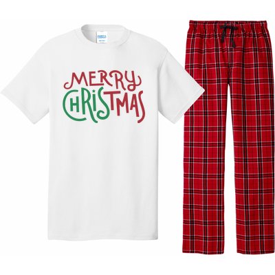 Candy Cane Lane Merry Christmas Long Sleeve Pajama Set