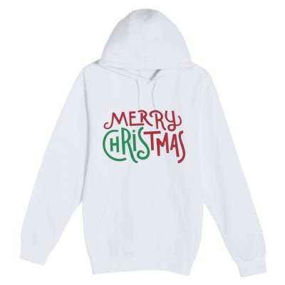 Candy Cane Lane Merry Christmas Long Sleeve Premium Pullover Hoodie