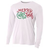 Candy Cane Lane Merry Christmas Long Sleeve Cooling Performance Long Sleeve Crew