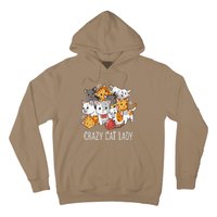 Crazy Cat Lady Funny Women Kitty Kitten Animal Lover Hoodie