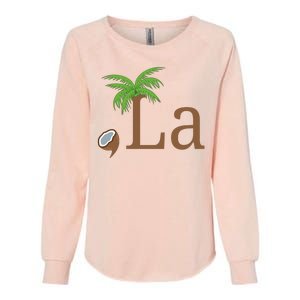 Coconut Comma La Kamala Harris 2024 President Womens California Wash Sweatshirt