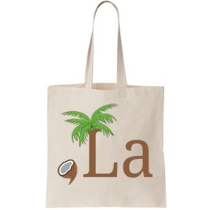 Coconut Comma La Kamala Harris 2024 President Tote Bag