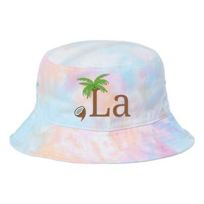 Coconut Comma La Kamala Harris 2024 President Tie Dye Newport Bucket Hat