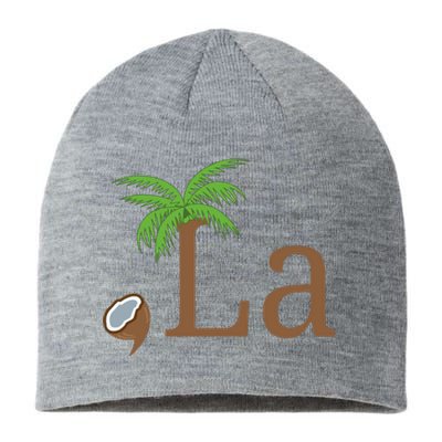 Coconut Comma La Kamala Harris 2024 President Sustainable Beanie