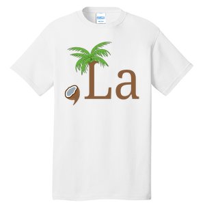 Coconut Comma La Kamala Harris 2024 President Tall T-Shirt