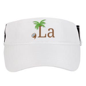 Coconut Comma La Kamala Harris 2024 President Adult Drive Performance Visor