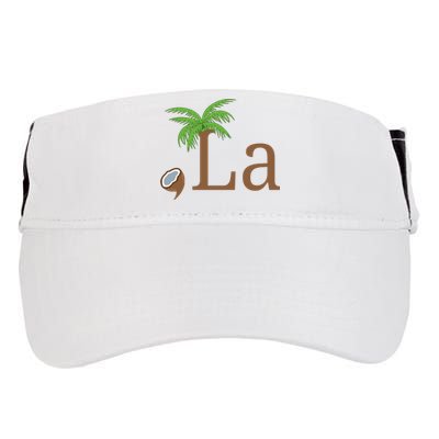 Coconut Comma La Kamala Harris 2024 President Adult Drive Performance Visor