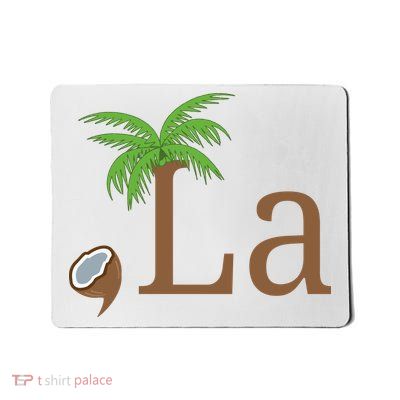 Coconut Comma La Kamala Harris 2024 President Mousepad