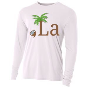 Coconut Comma La Kamala Harris 2024 President Cooling Performance Long Sleeve Crew