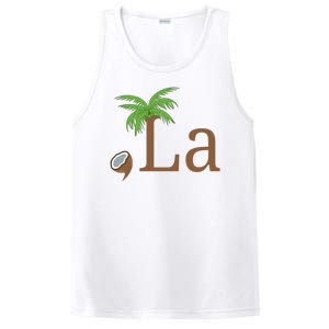 Coconut Comma La Kamala Harris 2024 President PosiCharge Competitor Tank