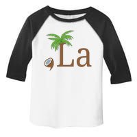 Coconut Comma La Kamala Harris 2024 President Toddler Fine Jersey T-Shirt