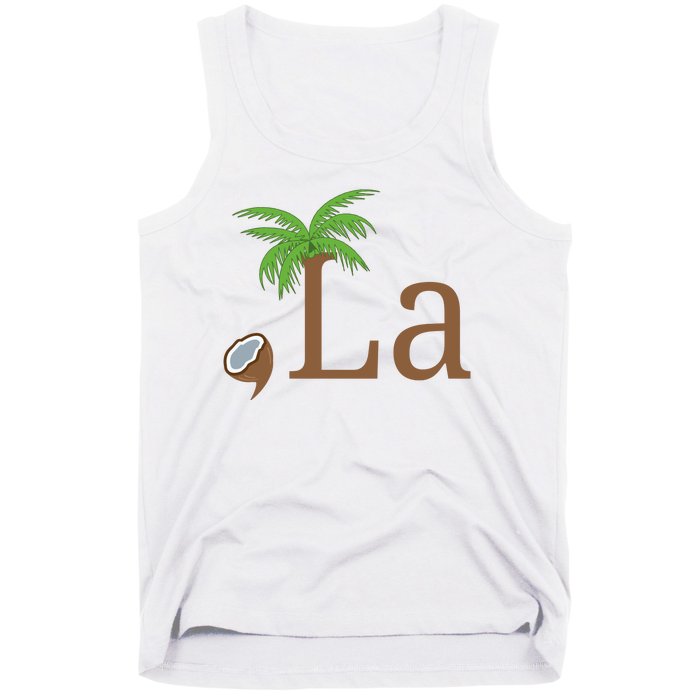 Coconut Comma La Kamala Harris 2024 President Tank Top