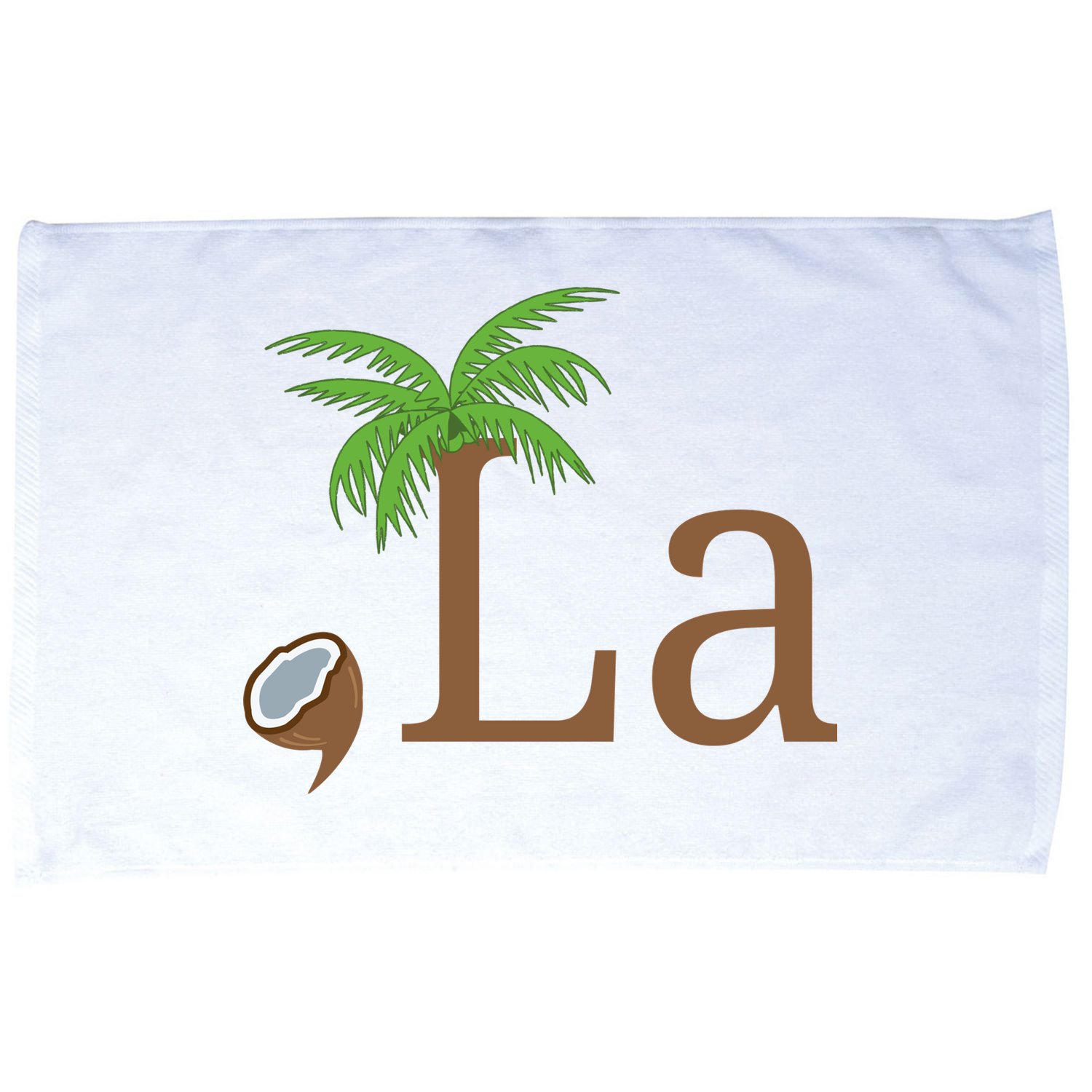 Coconut Comma La Kamala Harris 2024 President Microfiber Hand Towel