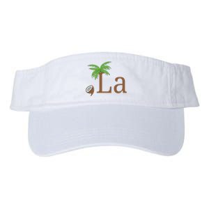 Coconut Comma La Kamala Harris 2024 President Valucap Bio-Washed Visor