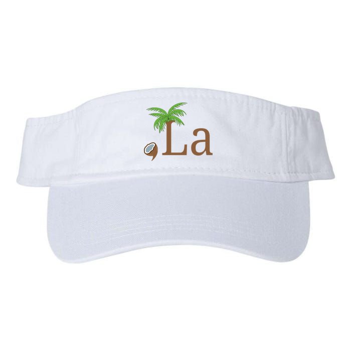 Coconut Comma La Kamala Harris 2024 President Valucap Bio-Washed Visor