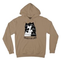 Crazy Cat Lady Funny Women Kitty Kitten Lover Cat Hoodie