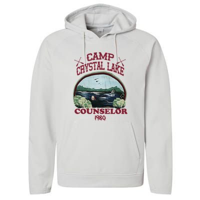 Camp Crystal Lake Gift Performance Fleece Hoodie