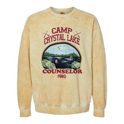 Camp Crystal Lake Gift Colorblast Crewneck Sweatshirt