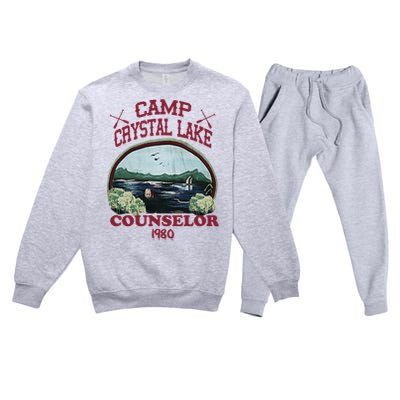 Camp Crystal Lake Gift Premium Crewneck Sweatsuit Set